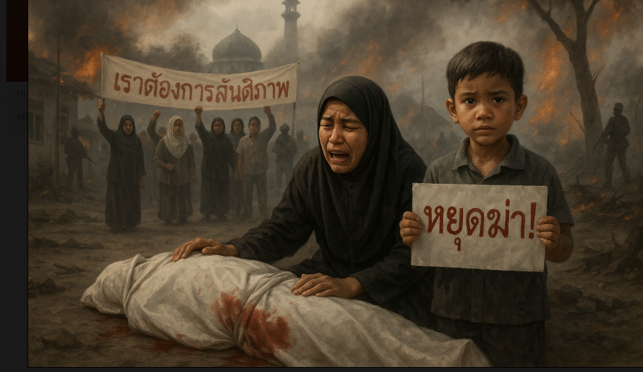 Orang-Orang Tak Berdosa Jadi Korban, Rakyat Thailand Selatan Serukan Perdamaian